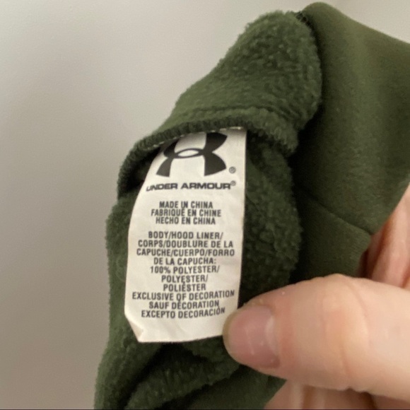 Under Armour Camouflage Hooded Sweatshirt Women’s Medium - Picture 7 of 7